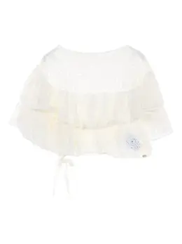 CHANEL Pre-Owned: Хлопковая блуза 