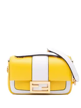 Fendi Pre-Owned: Двухцветная сумка 