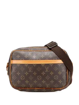 Louis Vuitton Pre-Owned: Коричневая сумка через плечо 