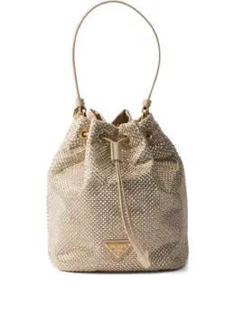 Prada: Бежевая сумка 