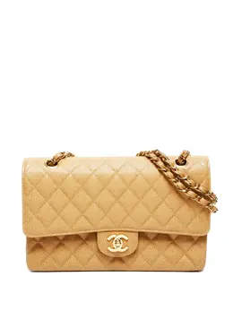 CHANEL Pre-Owned: Бежевая сумка 