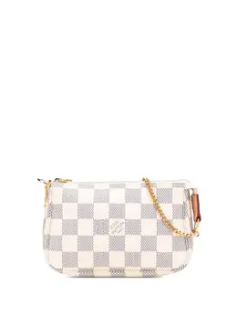 Louis Vuitton Pre-Owned: Белая сумка 