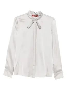 Max Mara: Блуза с длинным рукавом 