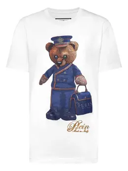 Philipp Plein: Футболка  Teddy Bear с принтом