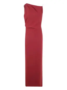 Max Mara: Драпированное платье 
