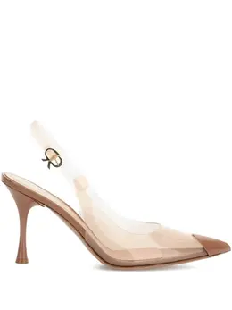 Gianvito Rossi: Прозрачные туфли 