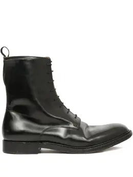 Maison Margiela: Чёрные ботинки 