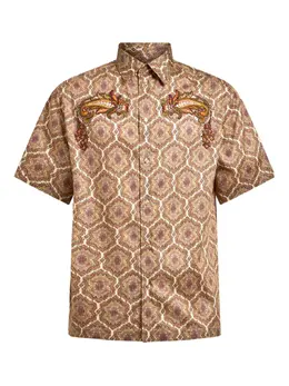 ETRO: Бежевая рубашка 