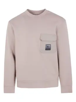 Emporio Armani: Свитер с карманами 