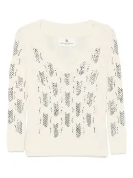 Ermanno Scervino: Свитер с блёстками 