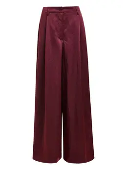 Essentiel Antwerp: Бордовые брюки 