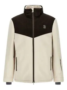 Brunello Cucinelli: Бежевая куртка 
