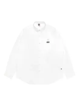 AAPE BY *A BATHING APE®: Белая рубашка 