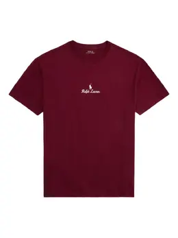 Polo Ralph Lauren: Бордовая футболка 