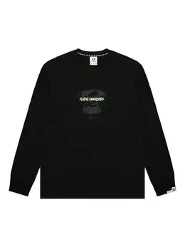 AAPE BY *A BATHING APE®: Футболка с длинным рукавом 