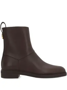Loro Piana: Коричневые ботинки 