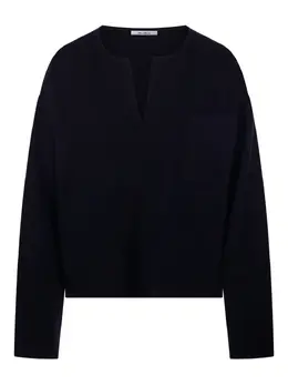Max Mara: Свитер с карманами 