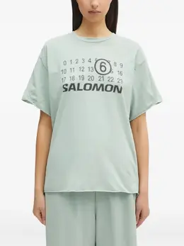 MM6 Maison Margiela: Футболка с принтом 