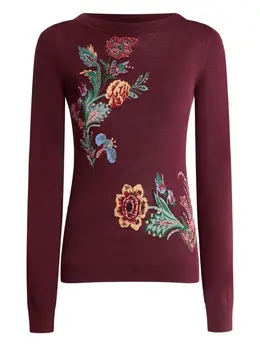 ETRO: Жаккардовый свитер 