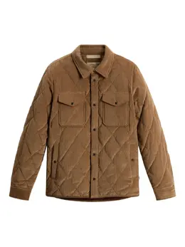 Woolrich: Коричневая рубашка  Alaskan