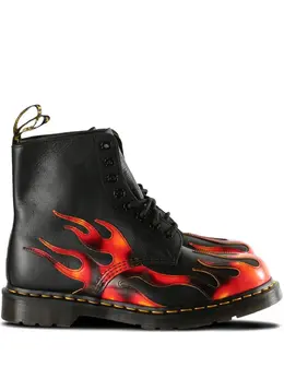 Dr. Martens: Чёрные ботинки  1460 Pascal