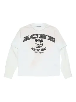 Acne Studios: Футболка с длинным рукавом 