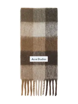 Acne Studios: Коричневый шарф 