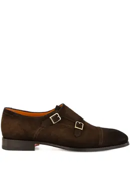 Santoni: Коричневые туфли 