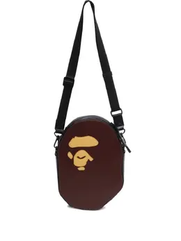 A BATHING APE®: Коричневая сумка 