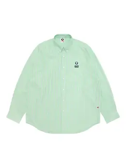 AAPE BY *A BATHING APE®: Рубашка в полоску 