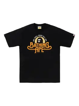 A BATHING APE®: Чёрная футболка 