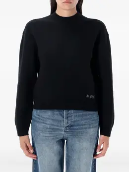 A.P.C.: Чёрный свитер 