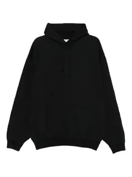 VETEMENTS: Чёрная толстовка 