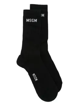 MSGM: Чёрные носки 