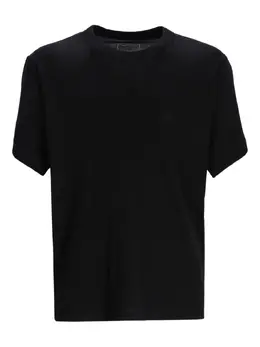 Y-3: Хлопковая футболка 