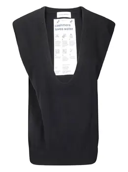 extreme cashmere: Чёрный жилет 