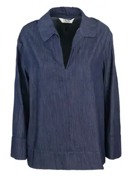 'S Max Mara: Джинсовый топ 