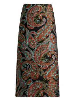ETRO: Жаккардовая юбка 