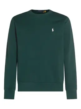 Polo Ralph Lauren: Зелёный свитшот 