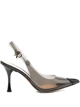 Gianvito Rossi: Прозрачные туфли 