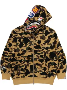 A BATHING APE®: Толстовка с леопардовым принтом 