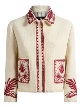 ETRO: Твидовая куртка 