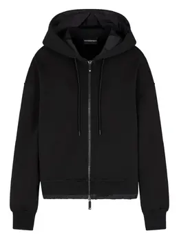 Emporio Armani: Чёрная толстовка 