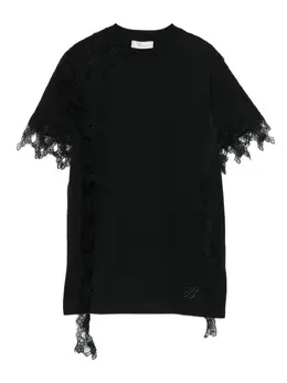 Blumarine: Кружевное топ 