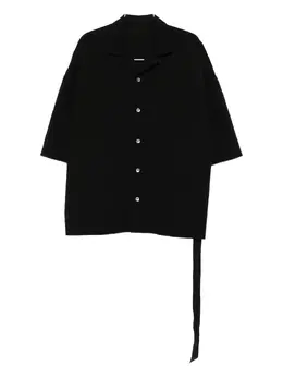 Rick Owens DRKSHDW: Чёрная рубашка 
