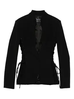 Mugler: Чёрная куртка 