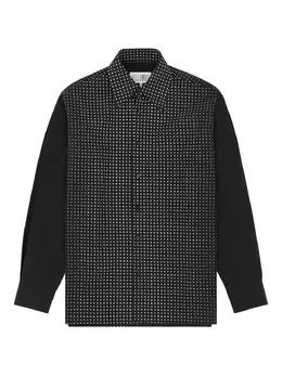 MM6 Maison Margiela: Рубашка в горошек 