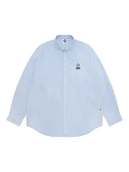 AAPE BY *A BATHING APE®: Рубашка в полоску 