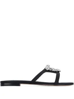 Manolo Blahnik: Чёрные сандалии 