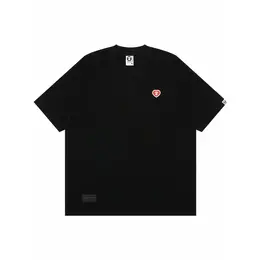 AAPE BY A BATHING APE: Чёрная футболка 
